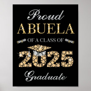Poster Orgulhosa Abuela De Um Formando De 2025