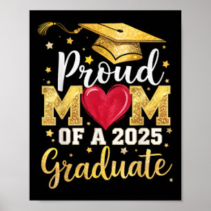 Poster Orgulhosa Mãe De Um Mais velho De Graduação Mãe De
