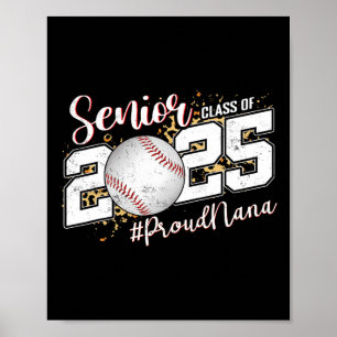 Poster Orgulhosa Nana De Um Mais velho 2025 Vende Graduaç