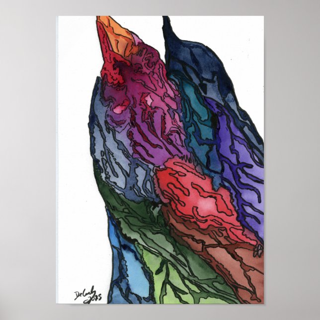 Poster Orgulhosamente em Pé (Frente)