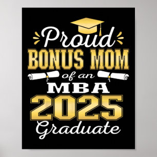 Poster Orgulhoso Bônus Mãe Da Cl Do Formando Fami 2025 M