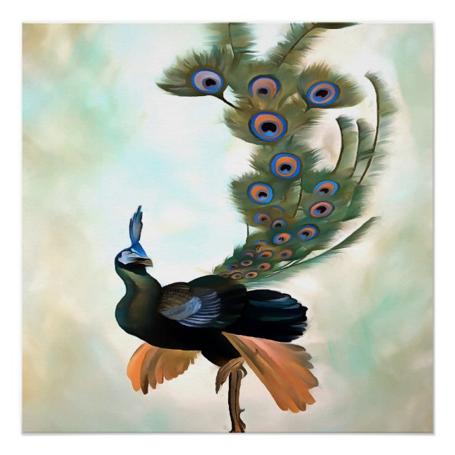 Póster Orgulhoso Como Um Ecrã De Coragem Colorida De Peac (Frente)