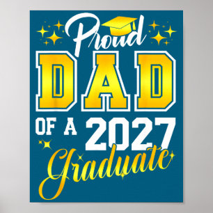 Poster Orgulhoso de Papai Formatura Veterano 2027