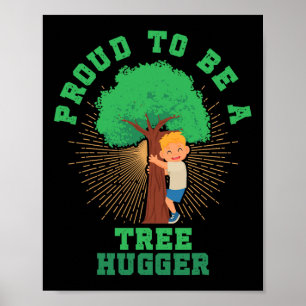 Poster Orgulhoso De Ser Um Dia De Árvore Terrestre Mais H