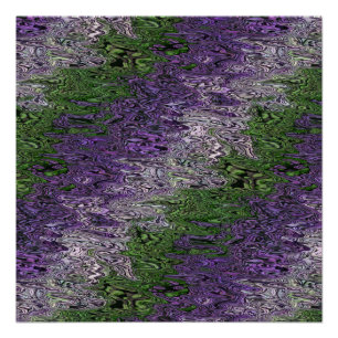 Póster Orgulhoso Grunge Groovy Funky Trippy Gênero Queer