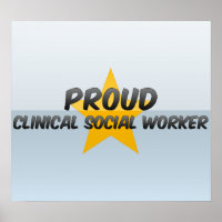 Orgulhoso Trabalhador Clínico Social