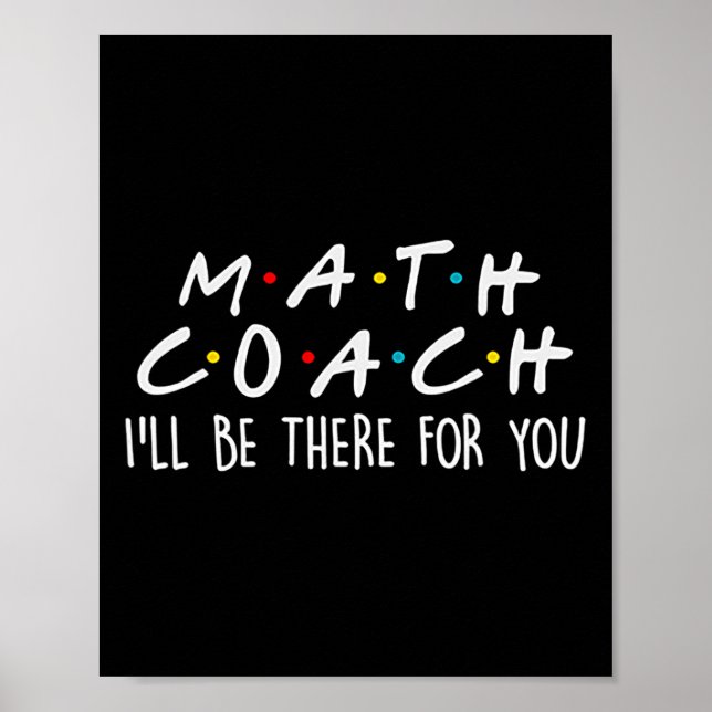 Poster Orientador de Matemática Estarei Lá Para Você Pres (Frente)