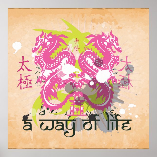 Póster Oriental (Frente)