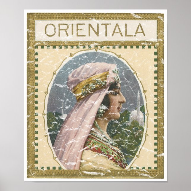 Póster Orientala - angustiado (Frente)