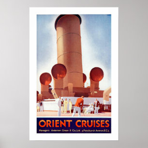 Poster Oriente cruza funil grande
