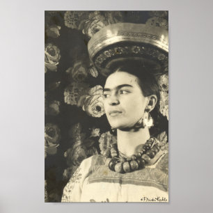 Poster Original de Charola do engodo de Frida Kahlo