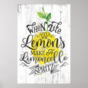Poster ORIGINAL de Limoncello