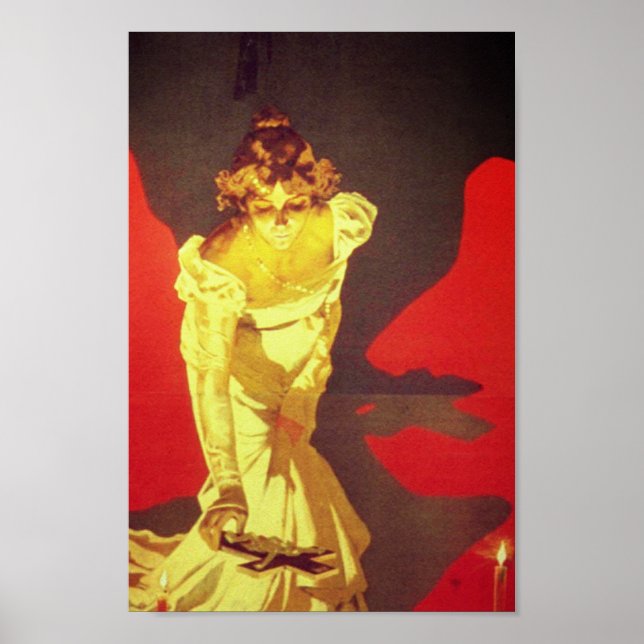 Poster original de Tosca - detalhe (Giacomo Puccin (Frente)