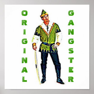 Poster original do gângster de Robin Hood