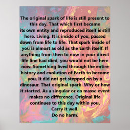 Poster Original Spark Of Life