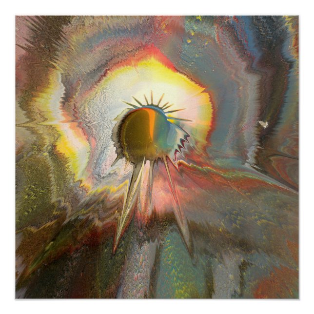 Póster Original spin art (Frente)