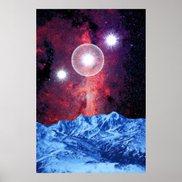 Poster Orion Belt Stars Galaxy Fantasy