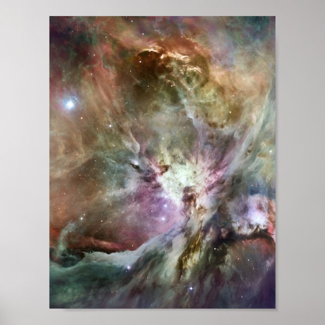 Póster Orion Nebula Pastels (Frente)