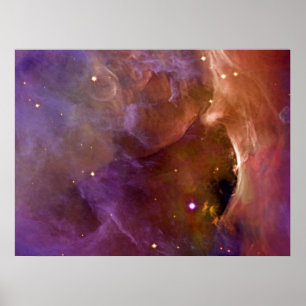 Poster Orion Nebula salmão rosa NASA