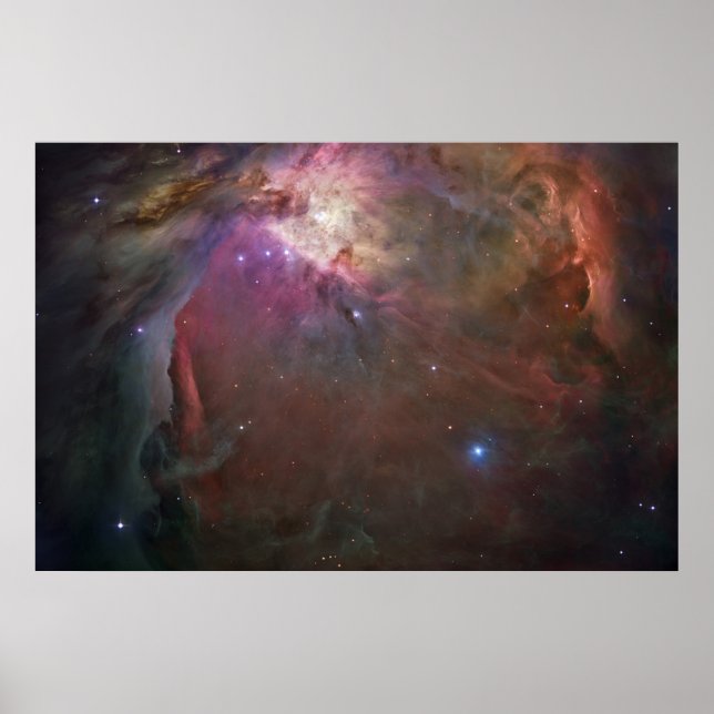 Poster Orion Nebula Wide 2 (Frente)