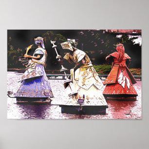 Poster ORIXÁS DO DIQUE DO TORORÓ - Salvador Ba