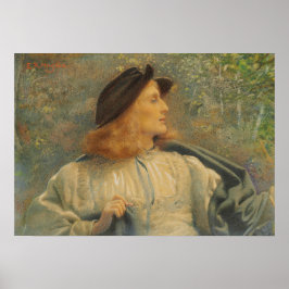 Poster Orlando (Bela Jovem) (por E.R. Hughes)