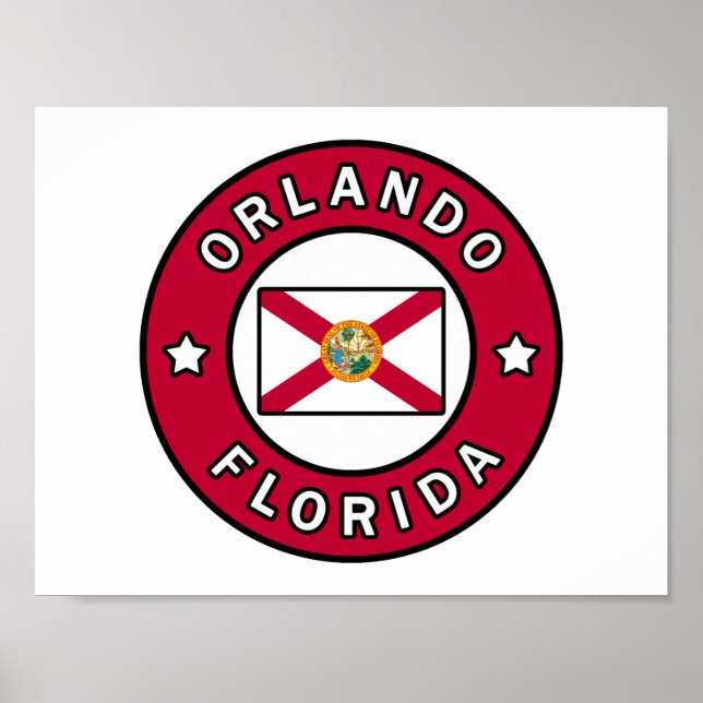 Poster Orlando Florida (Frente)