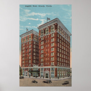 Póster Orlando, Flórida - Visão Exterior de Angebilt