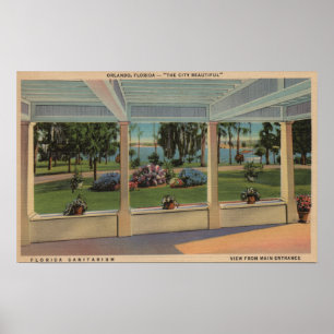 Poster Orlando, Florida - vista exterior de Florida