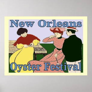 Póster Orleans Oyster Festival