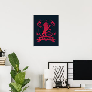 Poster Ornamentado GRYFFINDOR™ House Crest