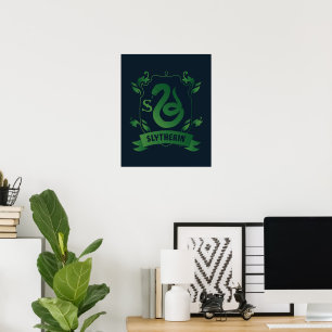 Poster Ornamentado SLYTHERIN™ House Crest