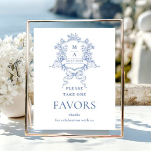 Poster Ornamentado Vitoriano Dusty Favorece Casamento