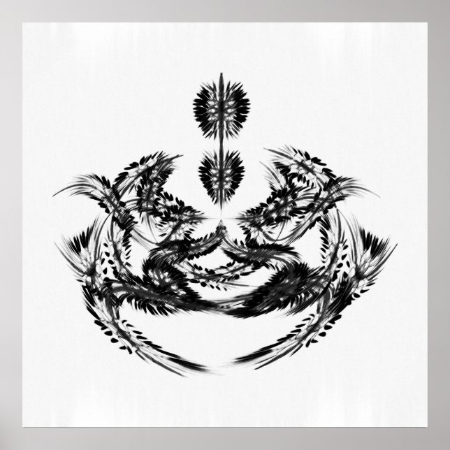 Póster Ornamental - Rico (Frente)
