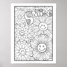 OrnaMENTALs #0116 Smile Color Your Own