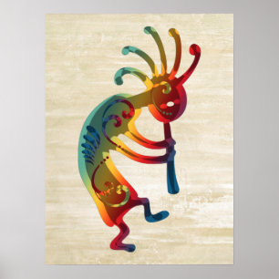 Póster Ornamento de KOKOPELLI + suas ideias
