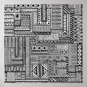 Poster Ornamento Étnico 2