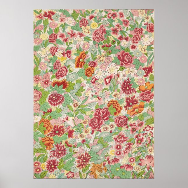 Poster Ornamento Floral por Owen Jones (Frente)