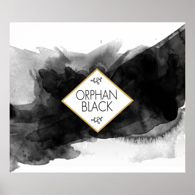 Póster Orphan Black Watercolor (Frente)