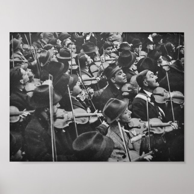 Poster Orquestra cigana (Frente)