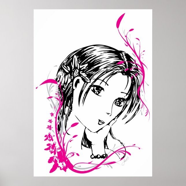 Poster - Orquídea (Frente)