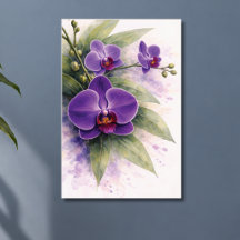 Orquídea Botânica Roxa