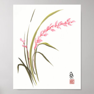 Poster Orquídea Sussurrante