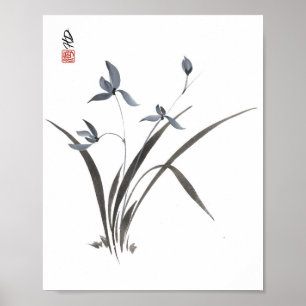 Poster Orquídea Sussurrante