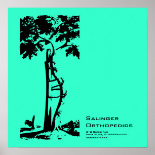 Póster Orthopedic Crooked Tree