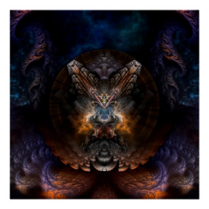 Póster Orthricon Fractal Art Perfect Poster