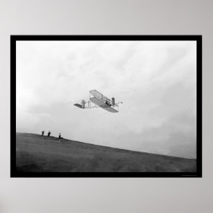 Poster Orville que desliza Kitty Hawk 1901