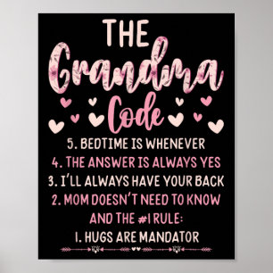 Poster Os Abraços Do Código Vovô São Citação Obrigatória