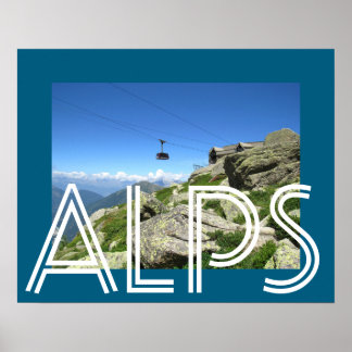 Poster Os Alpes