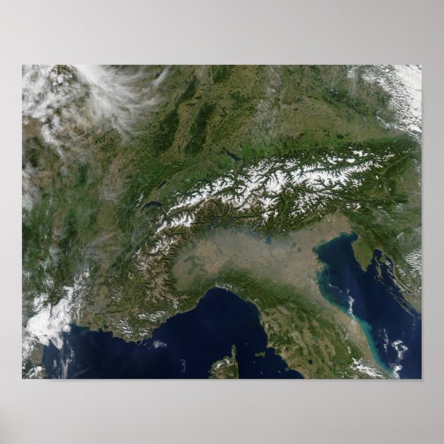 Póster Os Alpes 4 (Frente)